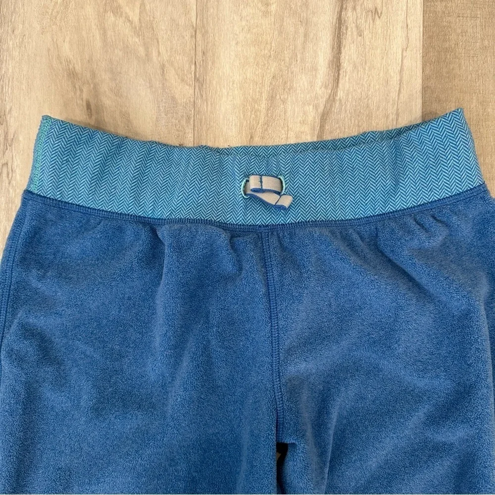 Ivivva by Lululemon Girls Blue Fleece Joggers